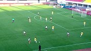杜龙泉右路角球传中 周通后点抽射被对手挡出