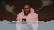 NBA球星读那些网友喷自己话语，有的无奈尬笑，有的夸赞网友