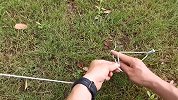 露营只要学会这两种绳结就够了，感赶紧来看看吧，三部搞定。