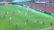 阿利约诺夫一脚爆杆直接射门 球偏出球门未能得分