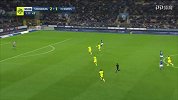 下半场补时第2分钟斯特拉斯堡球员莫蒂巴射门-绝佳机会打偏