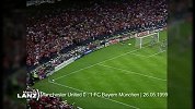 欧冠-9899赛季-淘汰赛-决赛-曼联2：1拜仁慕尼黑-精华