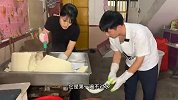福建仙游山里白粿，98年小哥传承60年手艺制作，手工日做2000斤