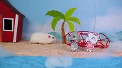 小仓鼠想成为美人鱼，小猫帮助它圆梦！