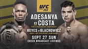 UFC253超燃预告来袭：两场冠军战 四个绝世狠人
