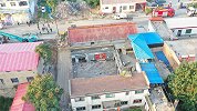 山西坍塌饭店周围路面曾多次加高 致一层变地下室