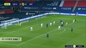 沙尔多内 法甲 2020/2021 巴黎圣日耳曼 VS 布雷斯特 精彩集锦