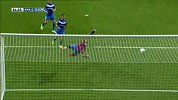西甲-1314赛季-联赛-第33轮-莫拉塔面对门将轻松挑射得分-花絮