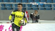 申鑫连续错失扳平良机 欧耶利低射被门将没收