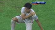 中国足协杯-17赛季-淘汰赛-1/4决赛首回合-第45分钟射门 张诚精准传中制造必进球 王晓龙鱼跃顶空错失破门良机-花絮