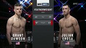 【免费】UFC格斗之夜146期副赛全程（英文解说）
