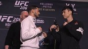 UFC-16年-UFC206主赛选手面对面媒体日现场-花絮