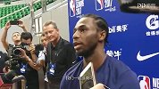 篮球-17年-维金斯：喜欢浅绿色的新球衣 训练后会与队友一起吃饭逛街-专题