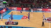 CBA-1516赛季-常规赛-第9轮-吉喆中投偏出翟小川机敏抢到篮板压哨命中2分-花絮