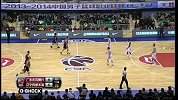 CBA-1314赛季-常规赛-第19轮-韩德君左侧投篮命中-花絮