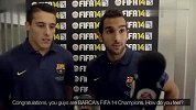 体育游戏-15年-《FIFA》巴萨球员2V2 特略蒙托亚夺冠-专题