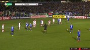 加时上半场补时第1分钟萨尔布吕肯球员拉马里奥·席尔瓦射门 - 被扑