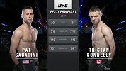UFC261副赛：帕特里克-萨巴蒂尼VS特里斯坦-康纳利 （王腾霄 何鹏）
