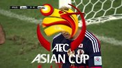 亚洲杯-15年-小组赛-D组-第2轮-第64分钟射门 本田圭佑面对空门铲射击中立柱-花絮