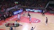 CBA-1415赛季-常规赛-第22轮-克拉克助攻 吴轲双手暴扣得分（山东vs广东）-花絮