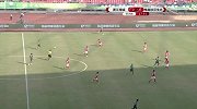 绿城后场带球形成反击机会 崔仁传中被杨超没收