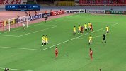 亚冠-17赛季-淘汰赛-1/4决赛首回合-第86分钟射门 上港任意球错进错出造意外机会 埃尔克森门前倒地射门竟踢高-花絮