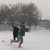 好嗨哟！重回家乡新疆 胡金秋雪地疯狂尬舞