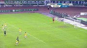 李星灿风骚长传打穿对手防线 岳鑫推射被国威神勇化解