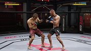 UFC-18年-EA游戏模拟嘴炮和小鹰之战 比赛进入地面就难逃被小鹰支配的命运-花絮