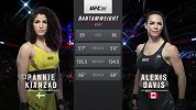 UFC263副赛：潘妮-基安萨德VS亚利克西斯-戴维斯