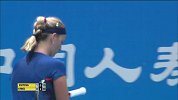 中网-14年-科维托娃底线反手强力  变直线清晰致胜-花絮