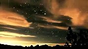旅游-约书亚树国家公园蓝天白云灿烂星空延时