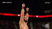 WWE-18年-RAW第1302期：洲际冠军赛 罗林斯VS魔力劳力-单场