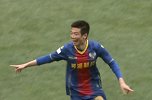青岛打进爆杆射门 王飞横向连过三人劲射入网