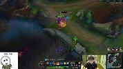 LOL：Mlxg展现天秀盲僧，那波丝血反杀有点给力
