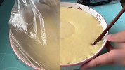 教你做鸡蛋发糕，手不沾面，筷子搅一搅，蓬松暄软，不发粘不塌陷