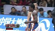 CBA-1314赛季-常规赛-第4轮-小奥多姆加速过掉西热力江上篮得分造成2+1-花絮