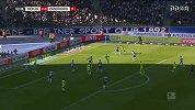 第54分钟帕德博恩球员佐林斯基进球 柏林赫塔2-1帕德博恩