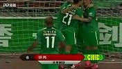 传奇！徐亮62米吊射复制小贝经典 成大连国安交锋史最经典一球