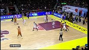 CBA-1314赛季-常规赛-第23轮-刘炜后脑勺传球助攻队友上篮得分-花絮