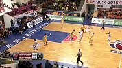 CBA-1415赛季-常规赛-第18轮-东莞队失误 霍尔曼快下单手劈扣（东莞vs广厦）-花絮