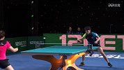 2018乒乓球世界杯女团半决赛-朱雨玲3-1杜凯琹-精华