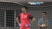 穆伦加禁区倒地获十二码 牟鹏飞表现神勇扑出点球