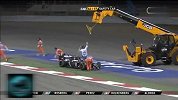 F1-14赛季-巴林站马尔多纳多撞击古铁雷兹导致严重车祸-花絮