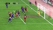 亚冠-16赛季-淘汰赛-1/8决赛-第2回合-第31分钟射门 武磊下底传中埃神头球攻门被扑-花絮