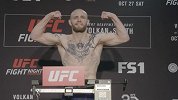 UFC-18年-UFC蒙克顿站称重仪式 救火队员迈克尔·杰克逊超重1磅-专题