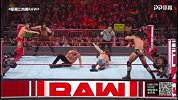RAW第1337期：三对三组队赛 塞纳&罗林斯&巴洛尔VS莱斯利&安布罗斯&德鲁