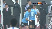一方最后时刻欢乐三打一 何宇鹏单刀球被陈钊全力封堵