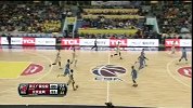 CBA-1314赛季-季后赛-1/4决赛-第1场：吉布森分球约翰逊单手劈扣得分-花絮