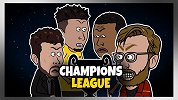 动画恶搞欧冠淘汰赛：多特三杰大战内少姆巴佩 马竞=以卵击石？